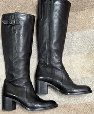 Women's Clarks Leather Black
