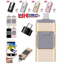 2TB USB 4 in 1 Flash Drive Memory Stick Type C For iPhone iPad Android Phone UK