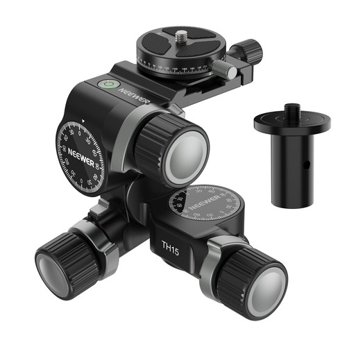 Neewer way geared tripod - 3-way,