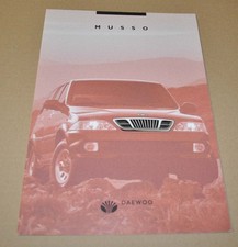 2000 SsangYong Musso Daewoo