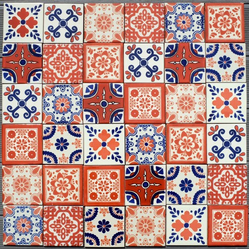 Mexican tiles rusticos mix - tiles,