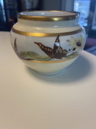 Limoges vase butterfly - vase,