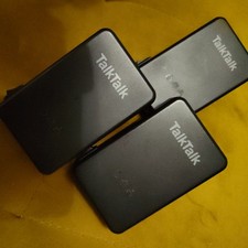 Huawei PT200AV Talktalk Powerline Adapter Black Wired Ethernet (RJ-45) 200Mbps 