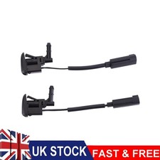 61667056731 2Pcs Windshield Washer Nozzles Spray Jet For BMW 3 Series E46 Z4 E89