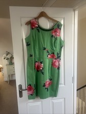 Floral Knee Length Dress Size