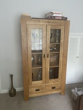 Solid Oak Cabinet with Draws