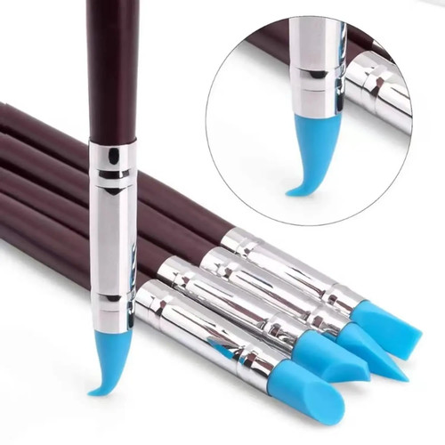 5pcs silicone clay sculpting - 5pcs,