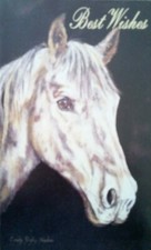 Best Wishes Vintage Greeting