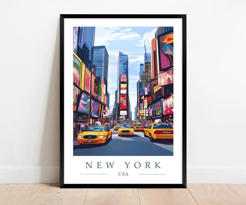 Times square print - new, york