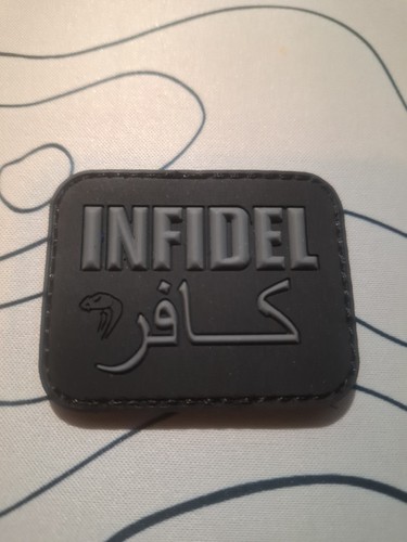 Black infidel hook loop - &,
