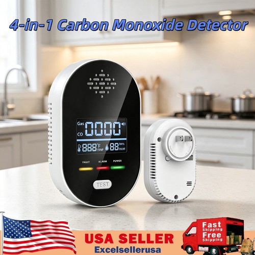 Carbon monoxide - 4-in-1,