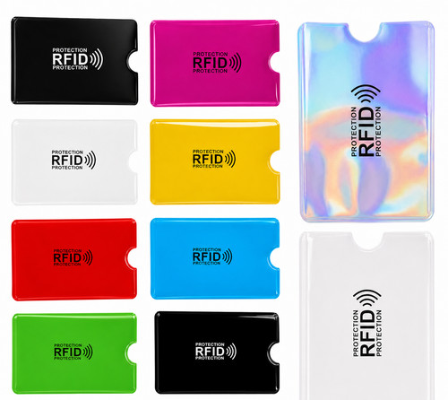 Rfid blocking card sleeves - card,