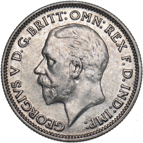 1933 sixpence george v - sixpence,
