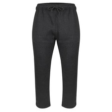 Forge Mens Jogger Open Hem Regular Fit Trousers Bottom Track Pants, Size S-2XL