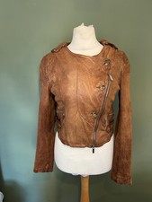 Karen Millen Brown Leather