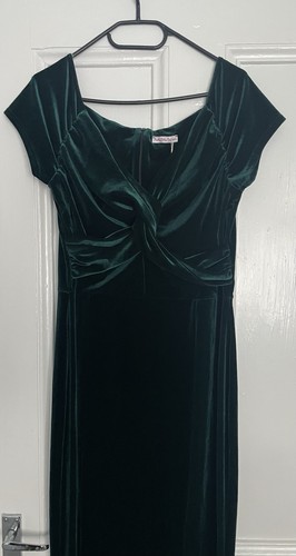 Emerald green velvet knot - emerald,
