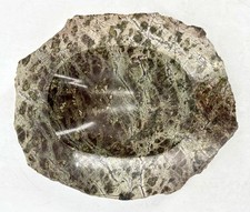 Vintage POLISHED STONE DISH /