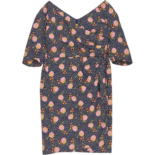 Bombshell floral print dress - floral,