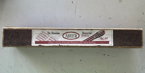 Vintage recorder johannes - recorder,