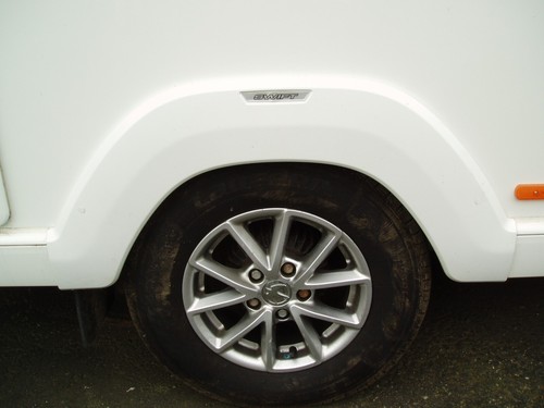 Caravan wheel arch - , spat