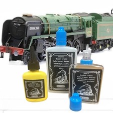 Model train points motor axle