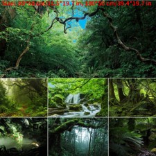 3D Forest Fish Tank Background