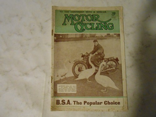 November 1937 motor - motor, cycling