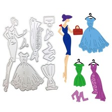 Beauty Dress Metal Cutting