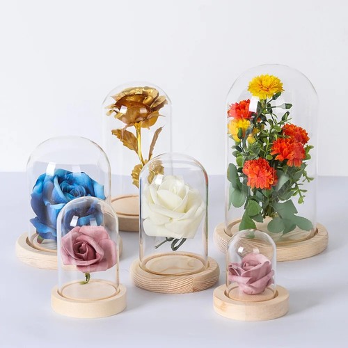 Home decor vases glass flower - home,