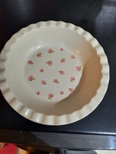 Laura Ashley Pie/quiche Dish Ceramic