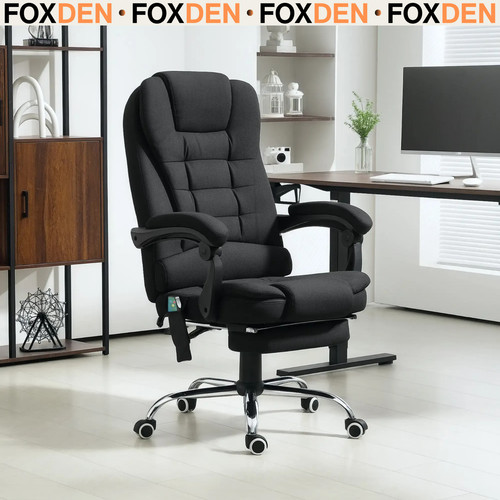Black executive office chair - office,