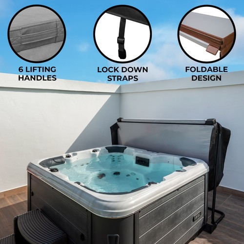 Hot tub spa - hard, top