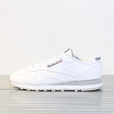 Men's Reebok Classic Leather White Trainers Vintage Retro GY3558 RRP £99.99