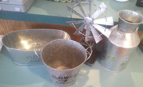 Decorative tin containers - decorative,