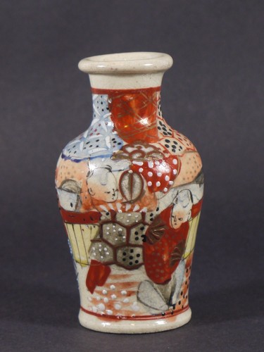 Old satsuma style hand - old, painted