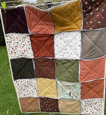 brushed cotton lap/cot rag