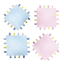 Popcorn Taggy Pink Blue Boy