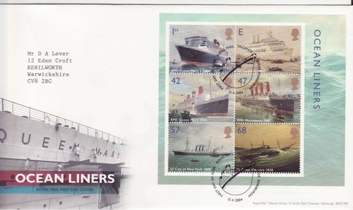 Stamps first day cover - gb,