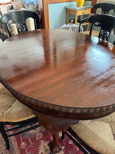 1861 chippendale dining table - dining,