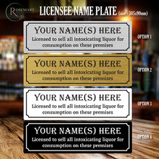 Personalised pub bar - bar, licensee
