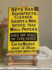Vintage Enamel Sign,Vintage Enamel Advertising Sign
