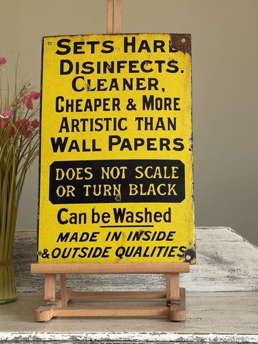 Vintage enamel sign - vintage, sign,vintage