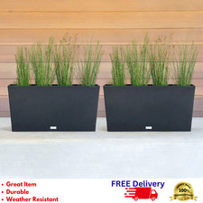 31" Trough Planter 2 Pack