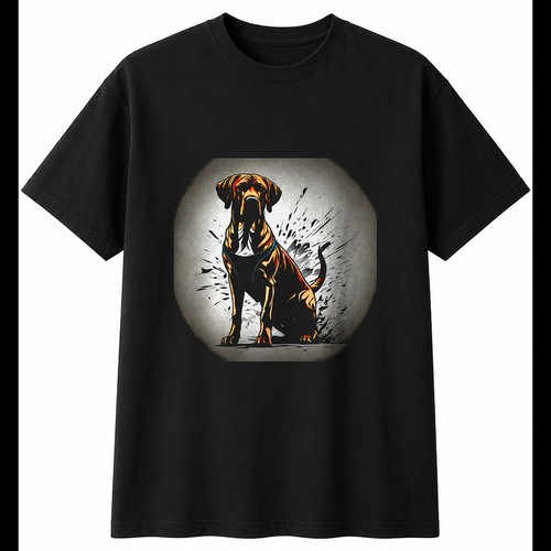 Greyscale rhodesian ridgeback - greyscale,
