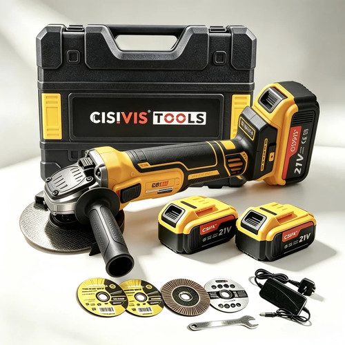 21v 125mm cordless angle - 125mm,