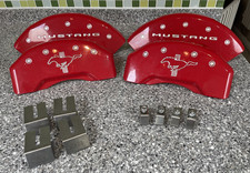 Ford Mustang MGP Red Caliper Covers