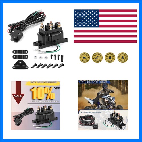 Winch solenoid relay contactor - solenoid,