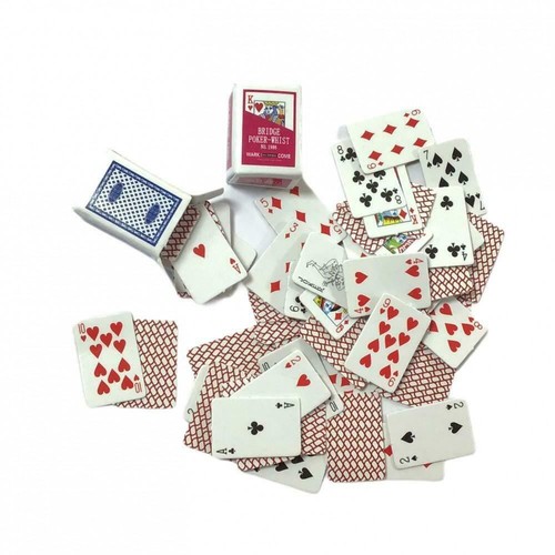 Dolls house playing cards - house, with