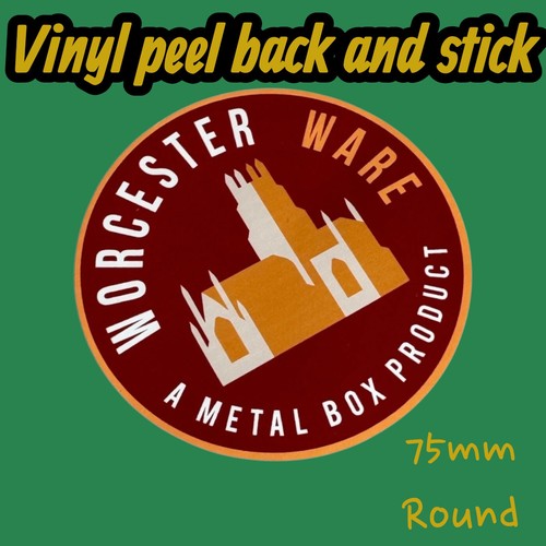 Worcester ware metal - ware, box