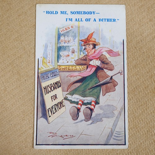 Original vintage postcard - vintage,